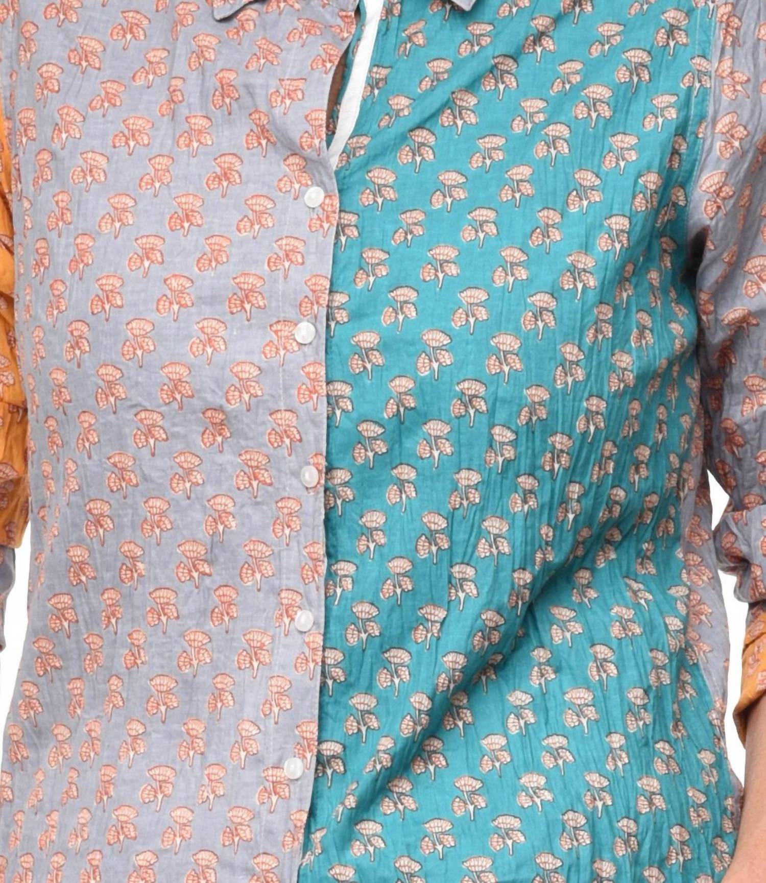 Tulip Clothing - Gretchen Button Down Shirt - blue - button - down - shirts - clothing
