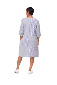 Tulip Clothing - Jada Dress - blue - clothing - cotton