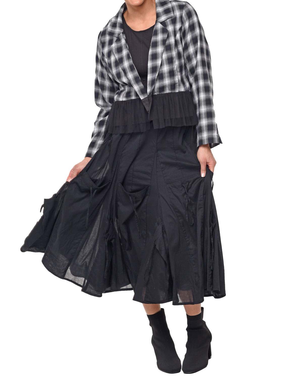 Tulip Clothing - Julianna Jacket - black - casual - jacket - clothing