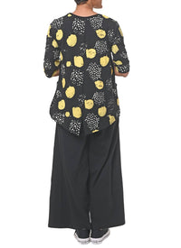 Tulip Clothing - Kelly Tunic - black - clothing - cotton - blend