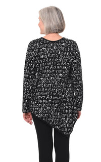 Tulip Clothing - Kinsley Tunic - black - clothing - cotton - blend