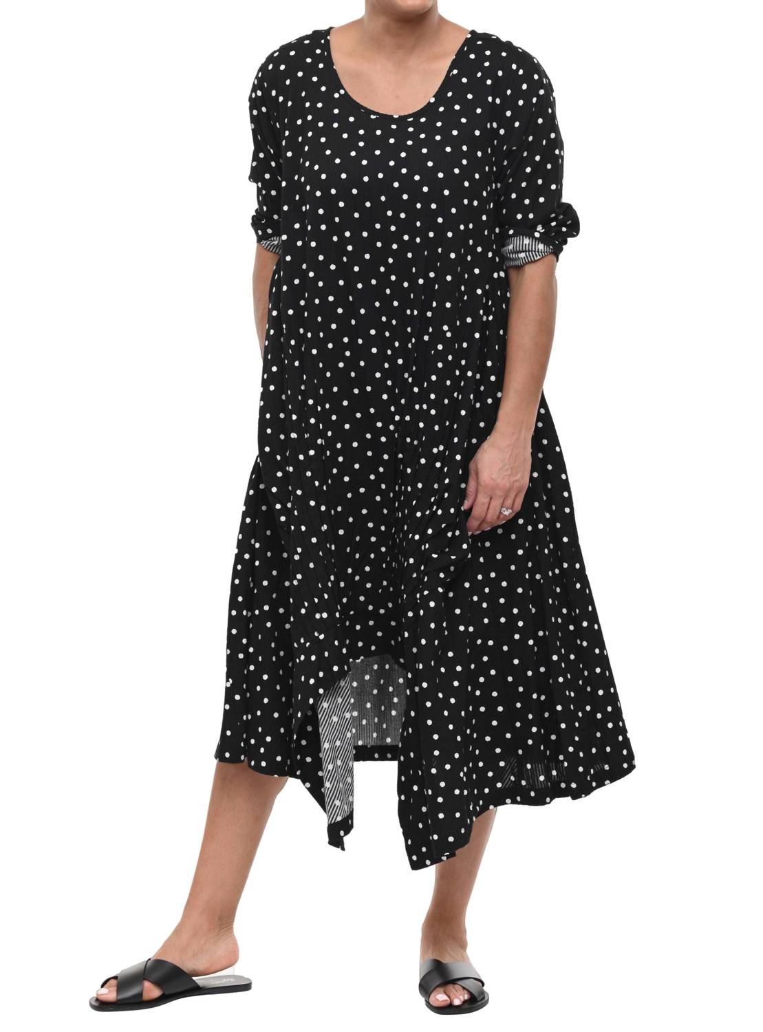 Tulip Clothing - Lexi Dress - black - clothing - cotton