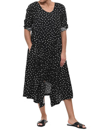Tulip Clothing - Lexi Dress - black - clothing - cotton