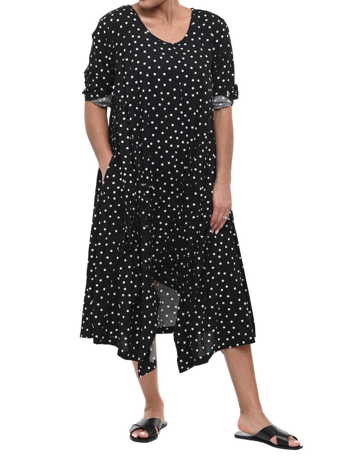 Tulip Clothing - Lexi Dress - black - clothing - cotton