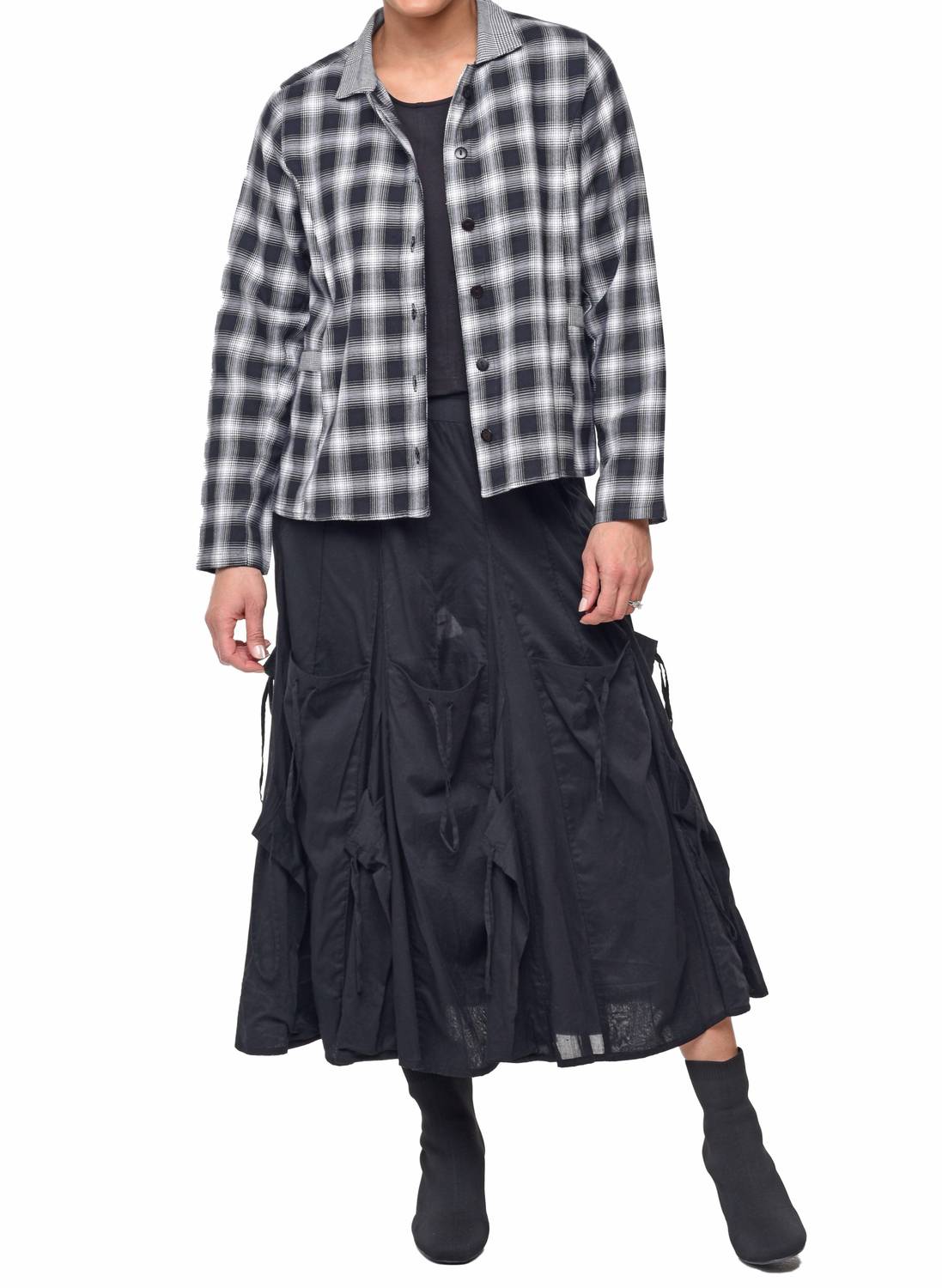 Tulip Clothing - Louise Jacket - black - casual - jacket - clothing