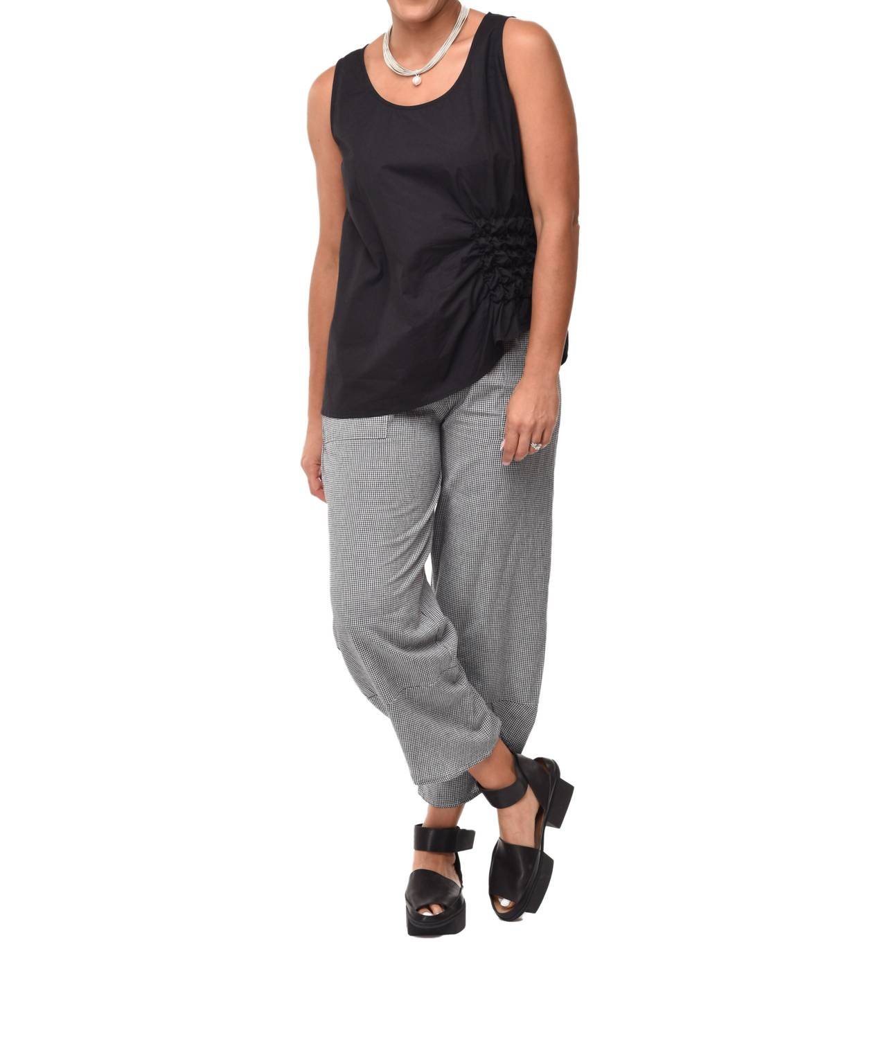 Tulip Clothing - Ophelia Pullover Top - black - clothing - cotton