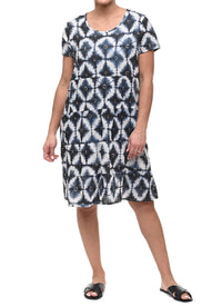 Tulip Clothing - Ramsay Dress - blue - clothing - cotton