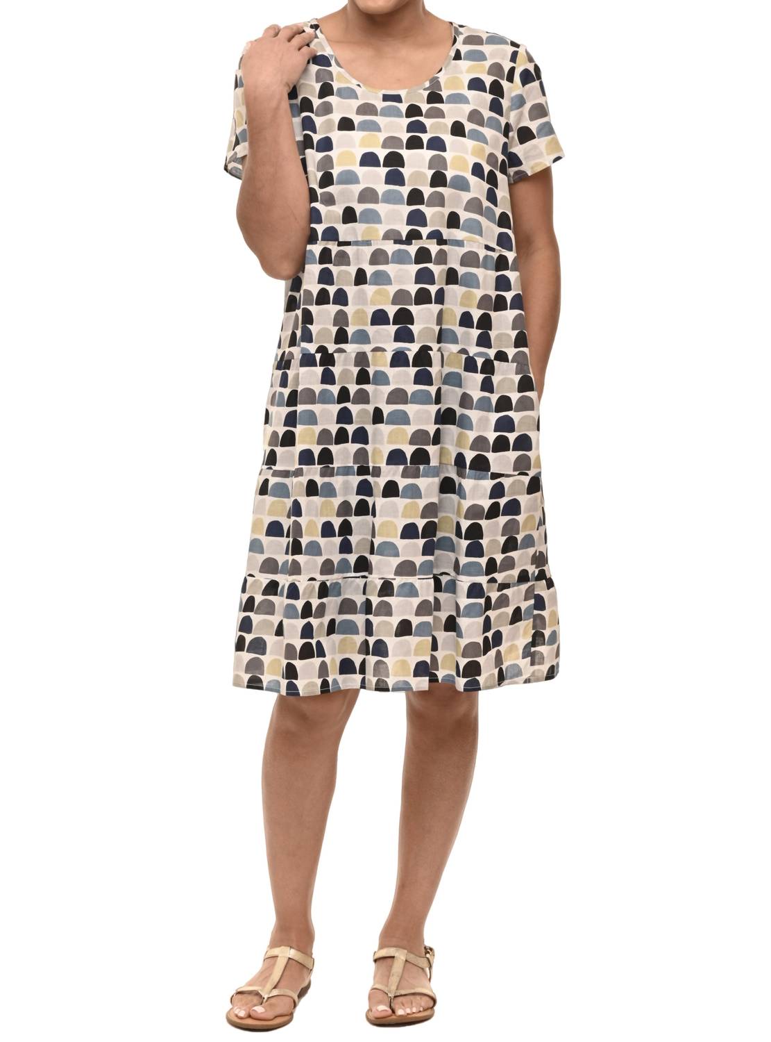 Tulip Clothing - Ramsay Dress - beige - clothing - cotton