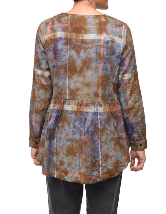 Tulip Clothing - Rosalinda Top - brown - clothing - cotton