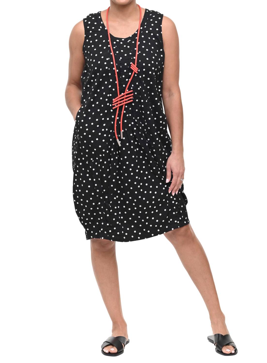 Tulip Clothing - Santa Fe Dress - black - clothing - cotton
