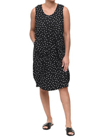 Tulip Clothing - Santa Fe Dress - black - clothing - cotton