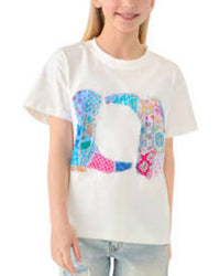 Tweenstyle - Girls Patchwork Boots Tee