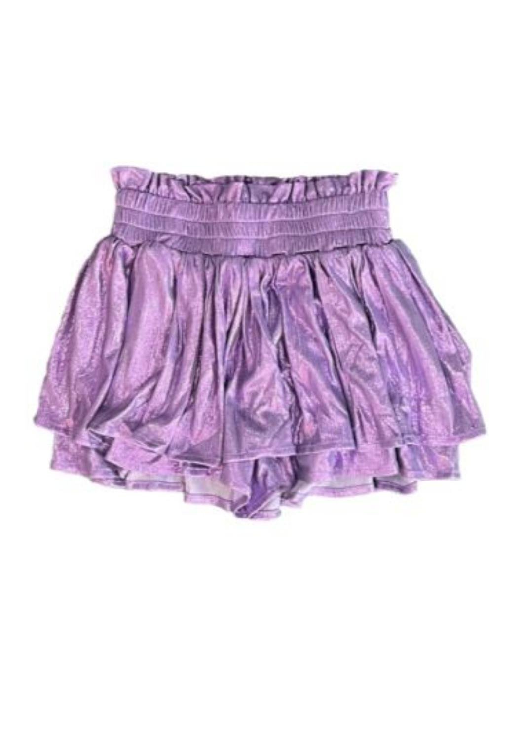 Tweenstyle - Girl's Shimmer Plisse Skort - bottoms - clothing - kids