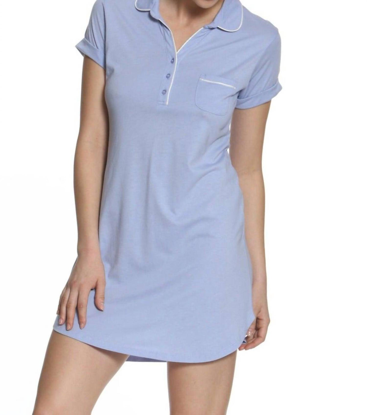 Twelve Eighty Eight - Paige Short Sleeve Pullover Sleepshirt