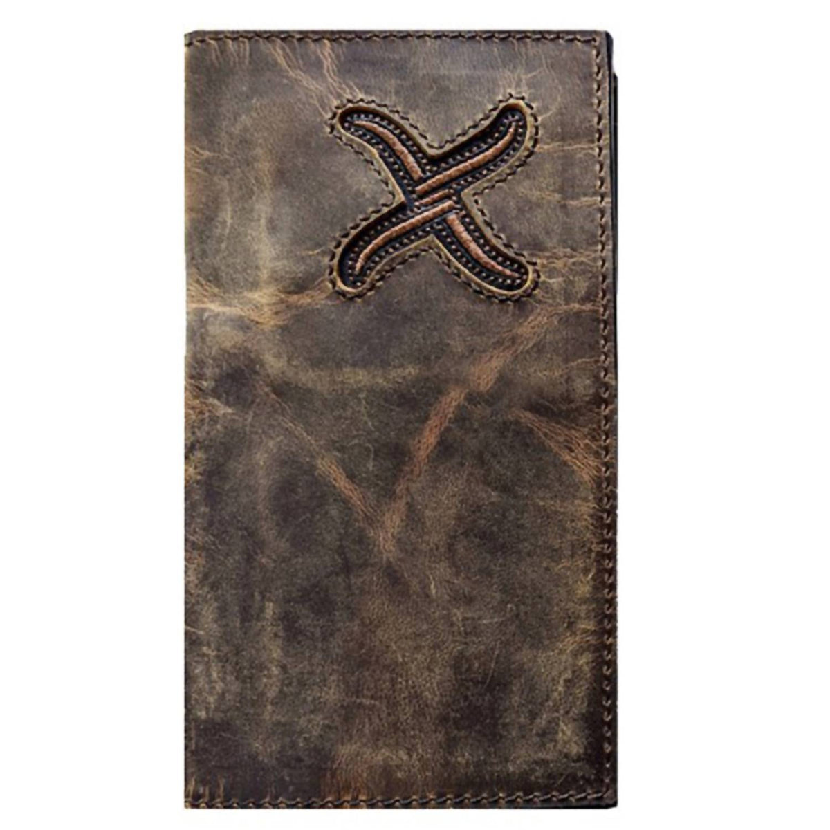 Twisted X - Distressed X Logo Rodeo Wallet