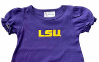 Two Feet Ahead - Girl's Lsu Romper