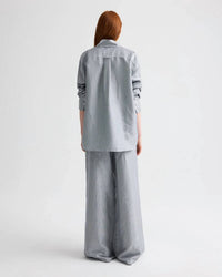 Twp - Big Joe Pinstripe-pattern Oversized Shirt