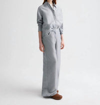 Twp - Big Joe Pinstripe-pattern Oversized Shirt