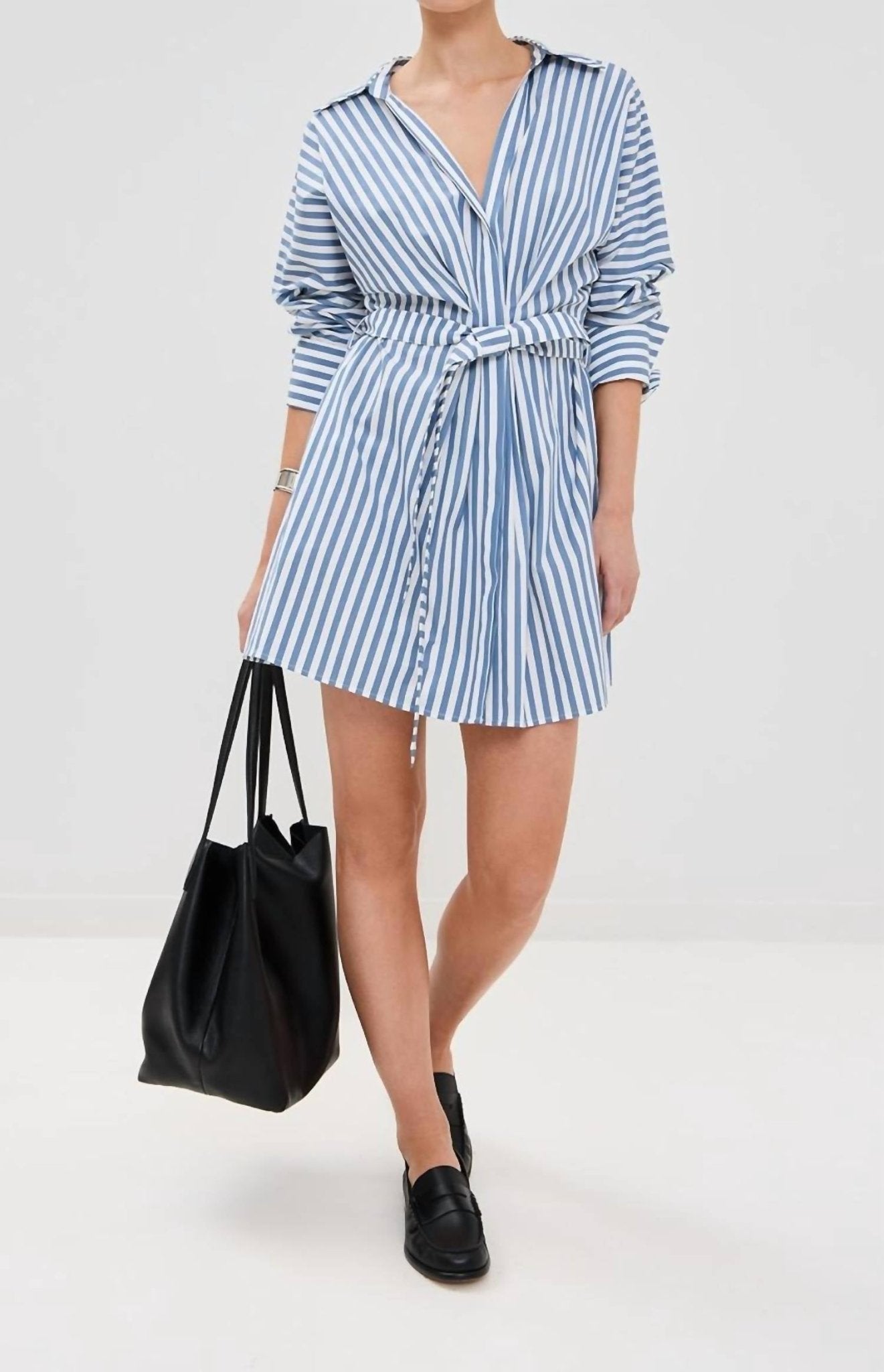Twp - Brooke Dress - blue - clothing - cotton