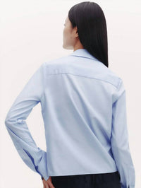 Twp - Button Me Up - blouses - blue - clothing