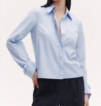 Twp - Button Me Up - blouses - blue - clothing
