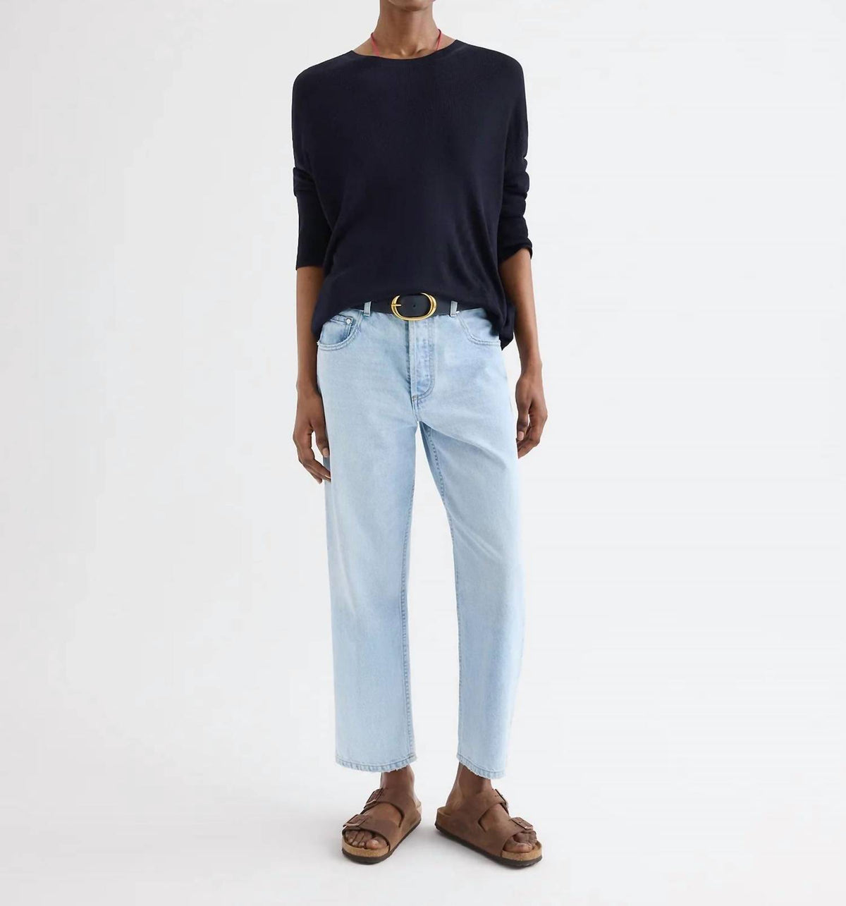 Twp - Cropped Mid Rise Jeans