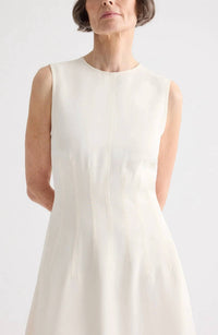 Twp - Darts Crew Neck Midi Dress