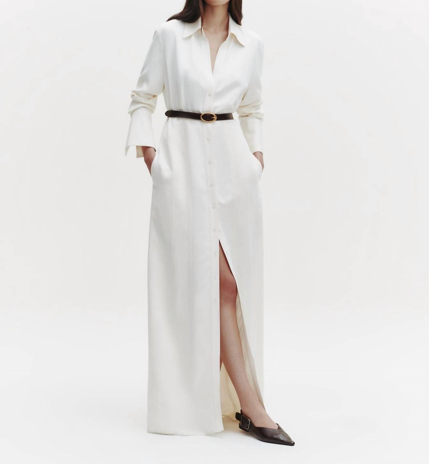 Twp - Fiona Shirt Dress - clothing - dresses - maxi