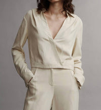 Twp - Gtgoan - beige - blouses - clothing