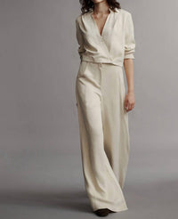 Twp - Gtgoan - beige - blouses - clothing