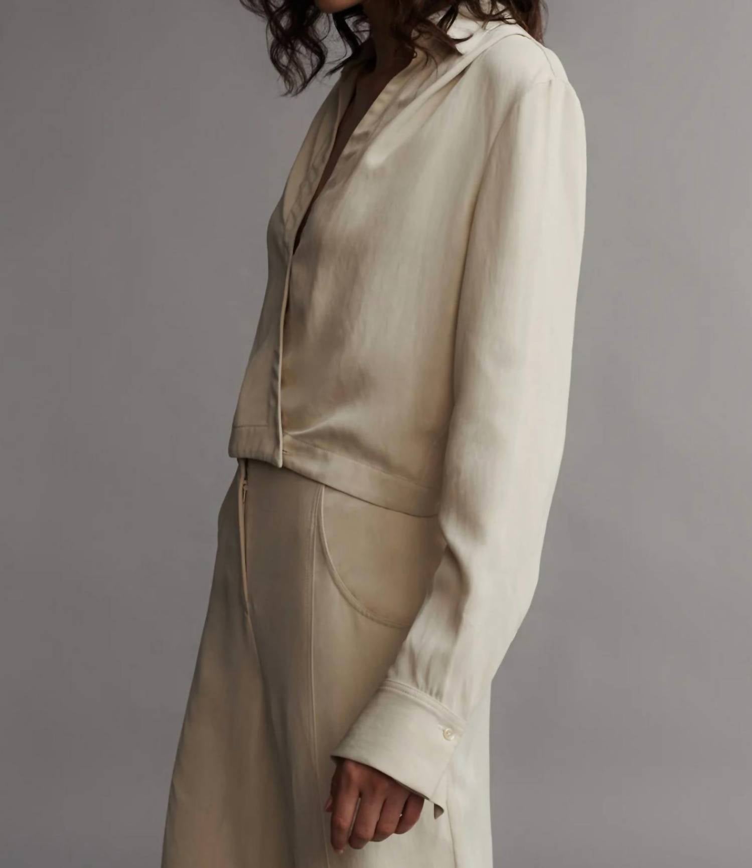 Twp - Gtgoan - beige - blouses - clothing