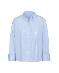 Twp - J.d. Cropped Long-sleeve Button-up Shirt
