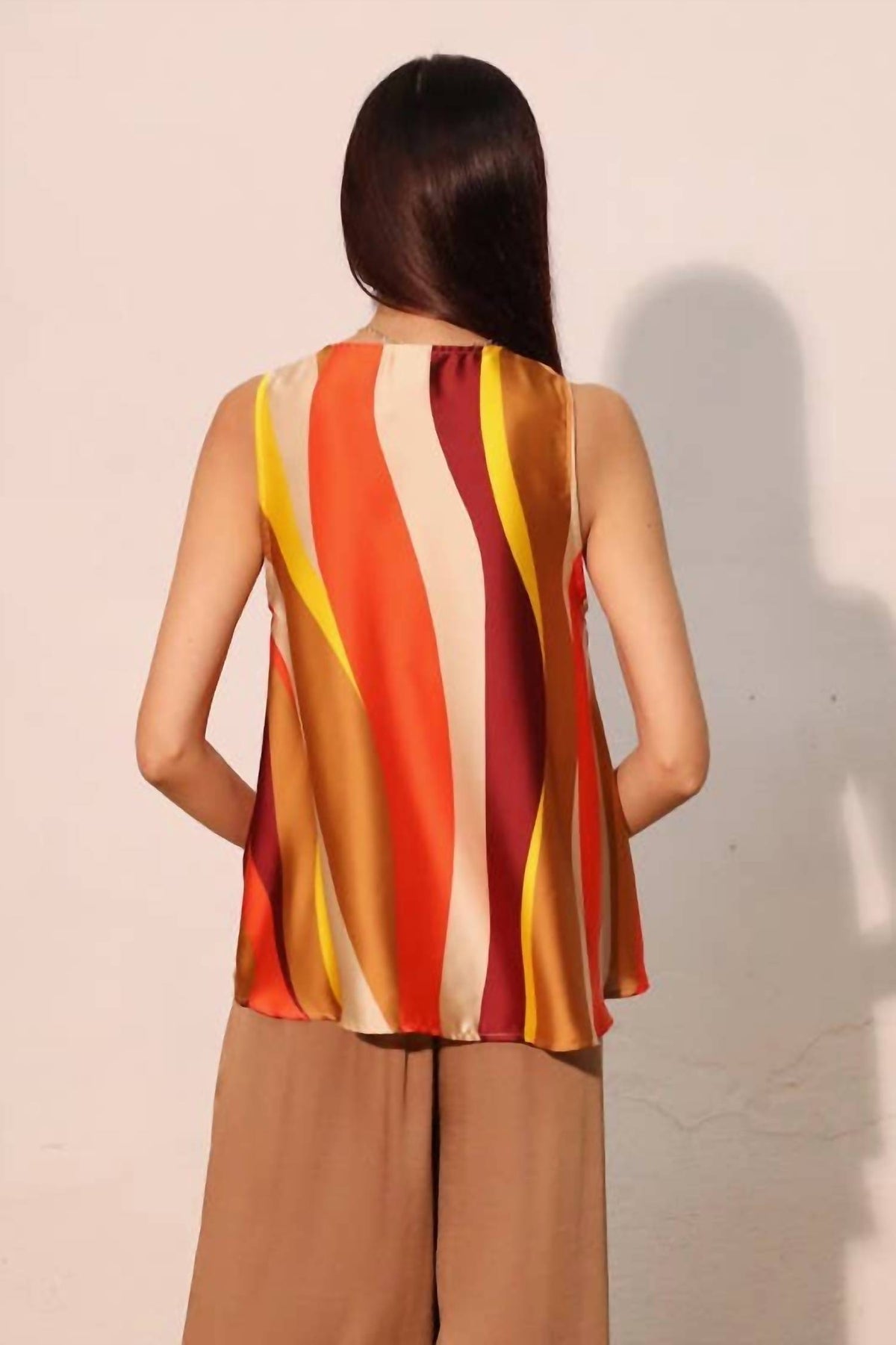Tyche - Sunset Wonders Front Tucked Top