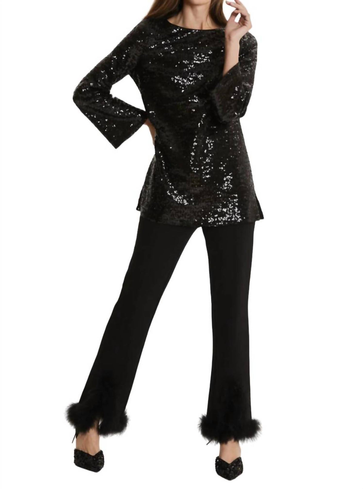 Sequin Blouse