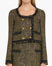 Ulla Johnson - Anisa Tweed U-Neck Jacket