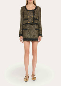 Ulla Johnson - Anisa Tweed U-Neck Jacket