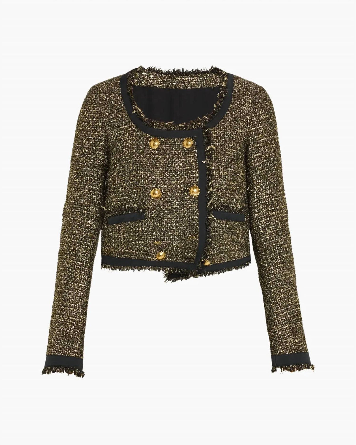 Ulla Johnson - Anisa Tweed U-Neck Jacket