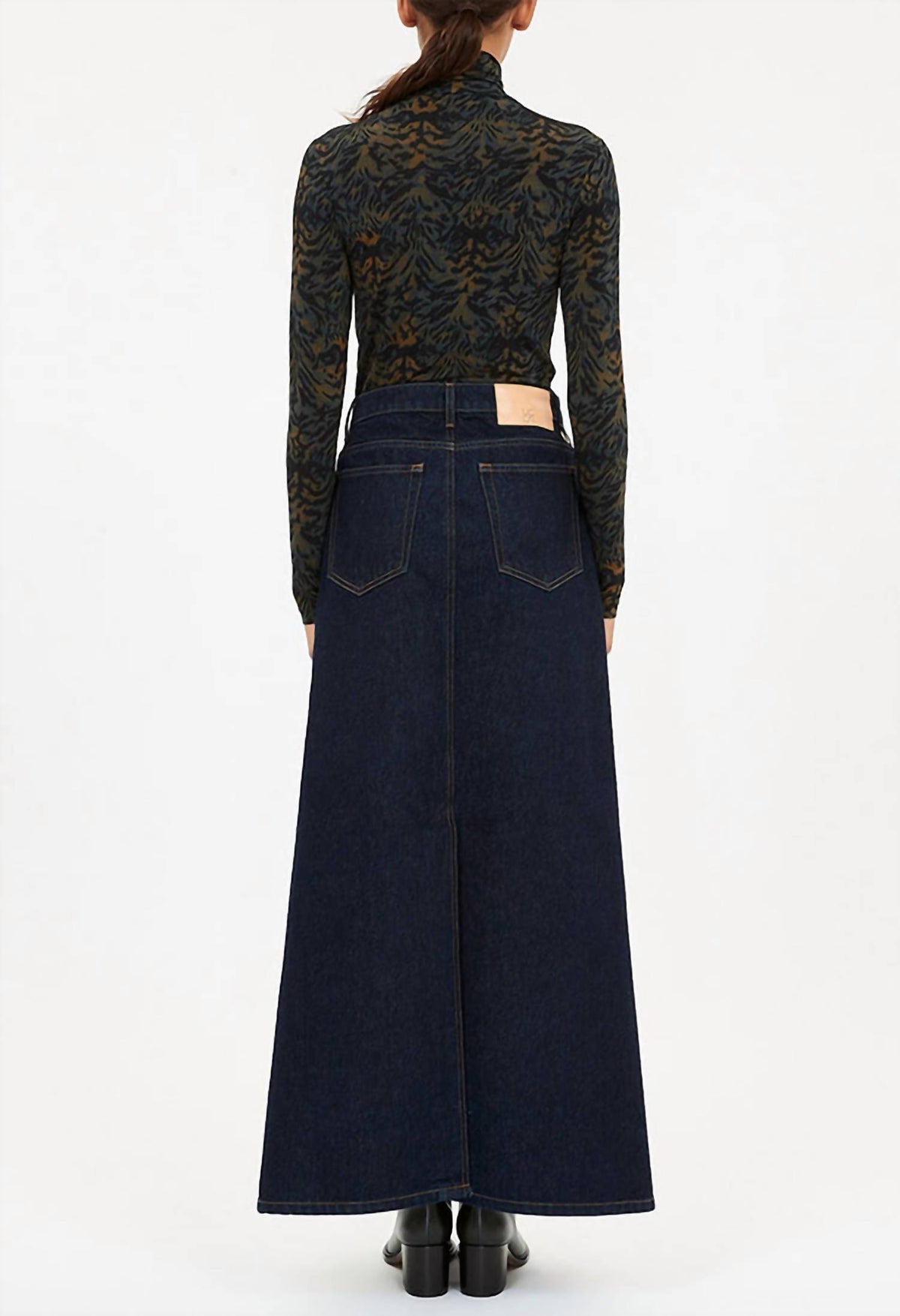 Ulla Johnson - Aurelia Jersey Long Sleeve Turtleneck Top