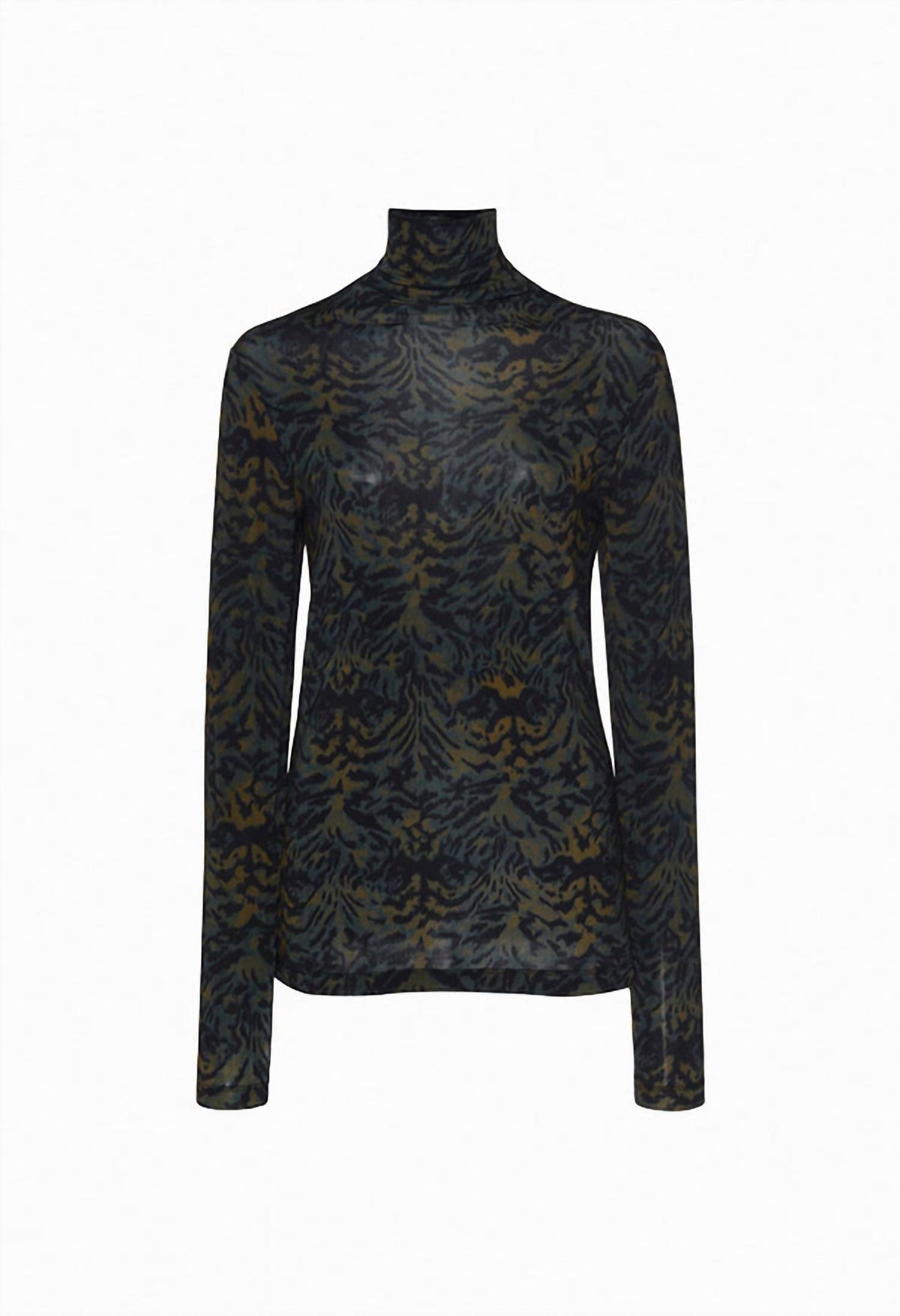 Ulla Johnson - Aurelia Jersey Long Sleeve Turtleneck Top