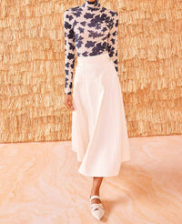 Ulla Johnson - Brigette Skirt - beige - clothing - cotton