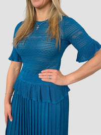 Ulla Johnson - Flora Top - blouses - blue - clothing