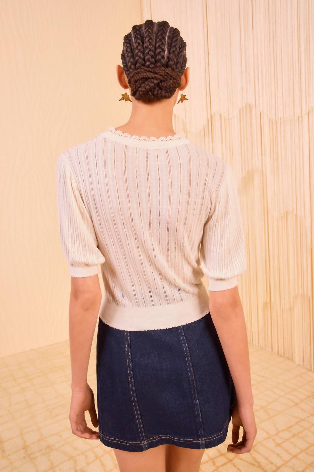 Ulla Johnson - Gemma Short Sleeve Knit Top