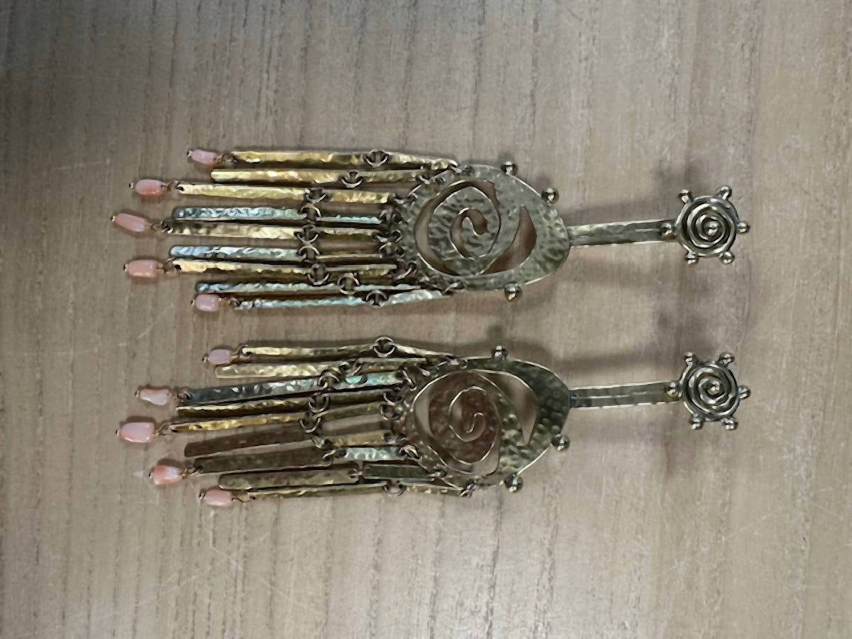 Ulla Johnson - Hammered Spiral Earrings