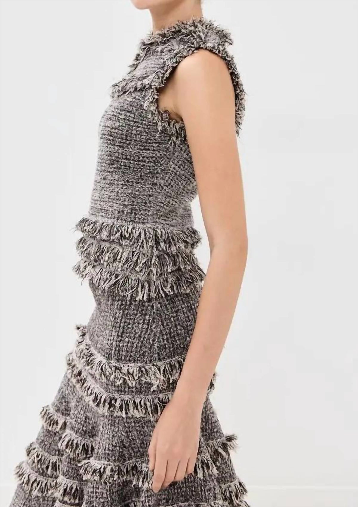 Ulla Johnson - Kassi Knit Tweed Sleeveless Top