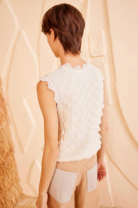 Ulla Johnson - Maelys Top - clothing - cotton - blend - solid