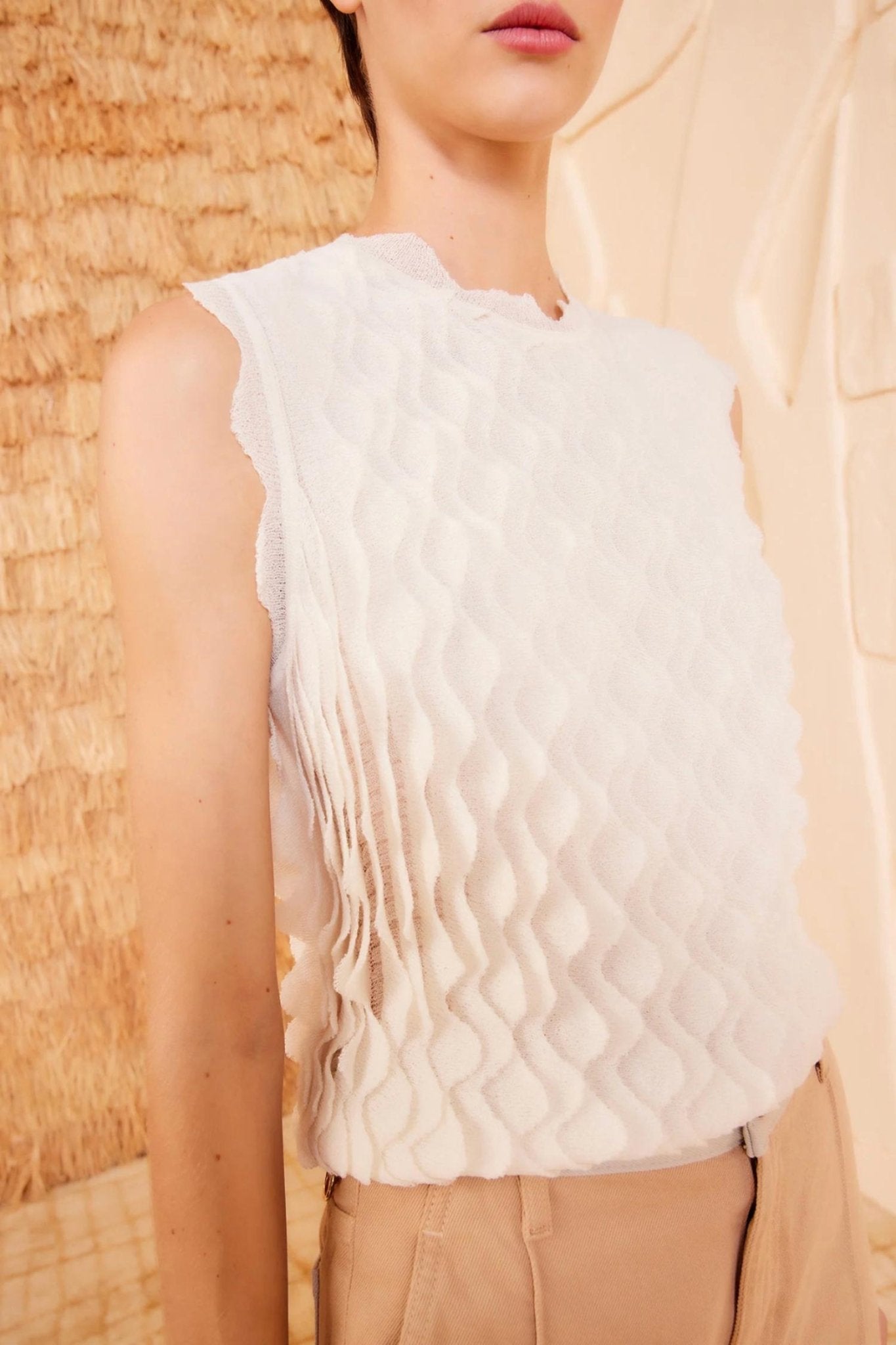 Ulla Johnson - Maelys Top - clothing - cotton - blend - solid