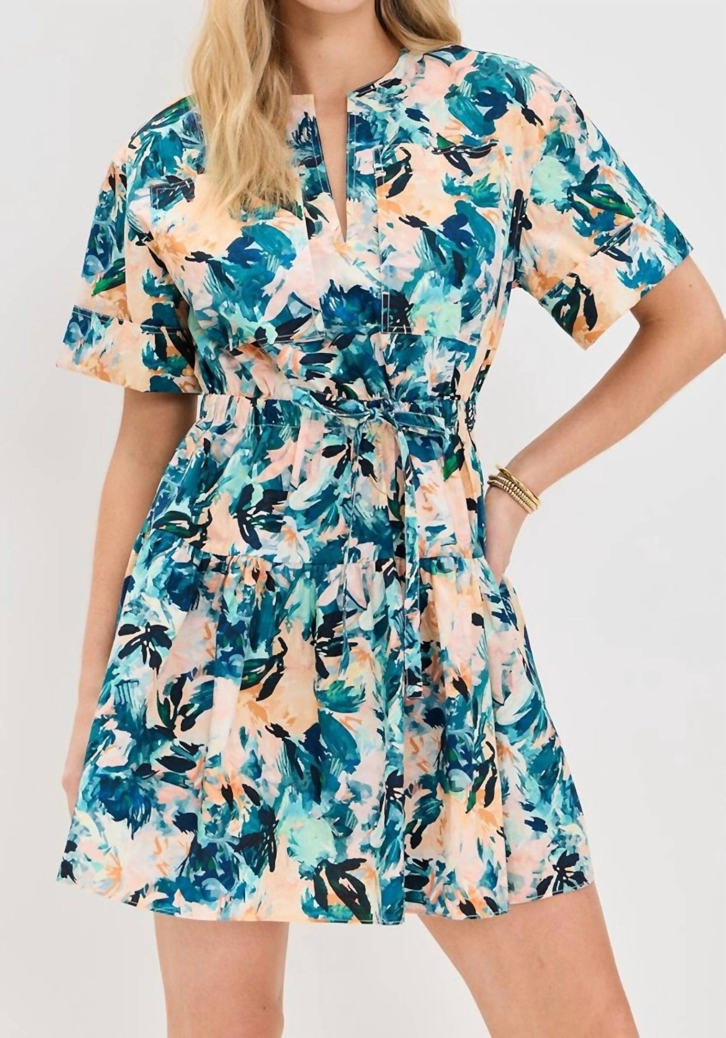 Ulla Johnson - Nadira Dress - blue - clothing - collection:vacationdresses(Auto)