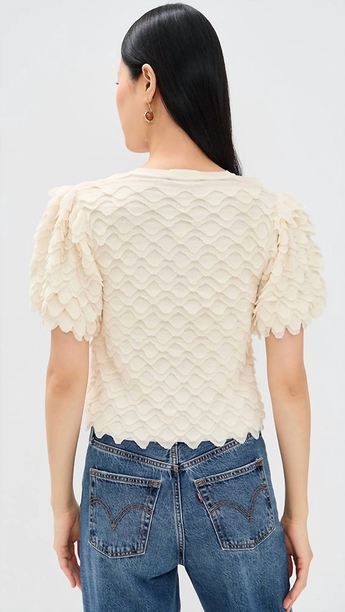 Ulla Johnson - Ophelia Short Sleeve Top