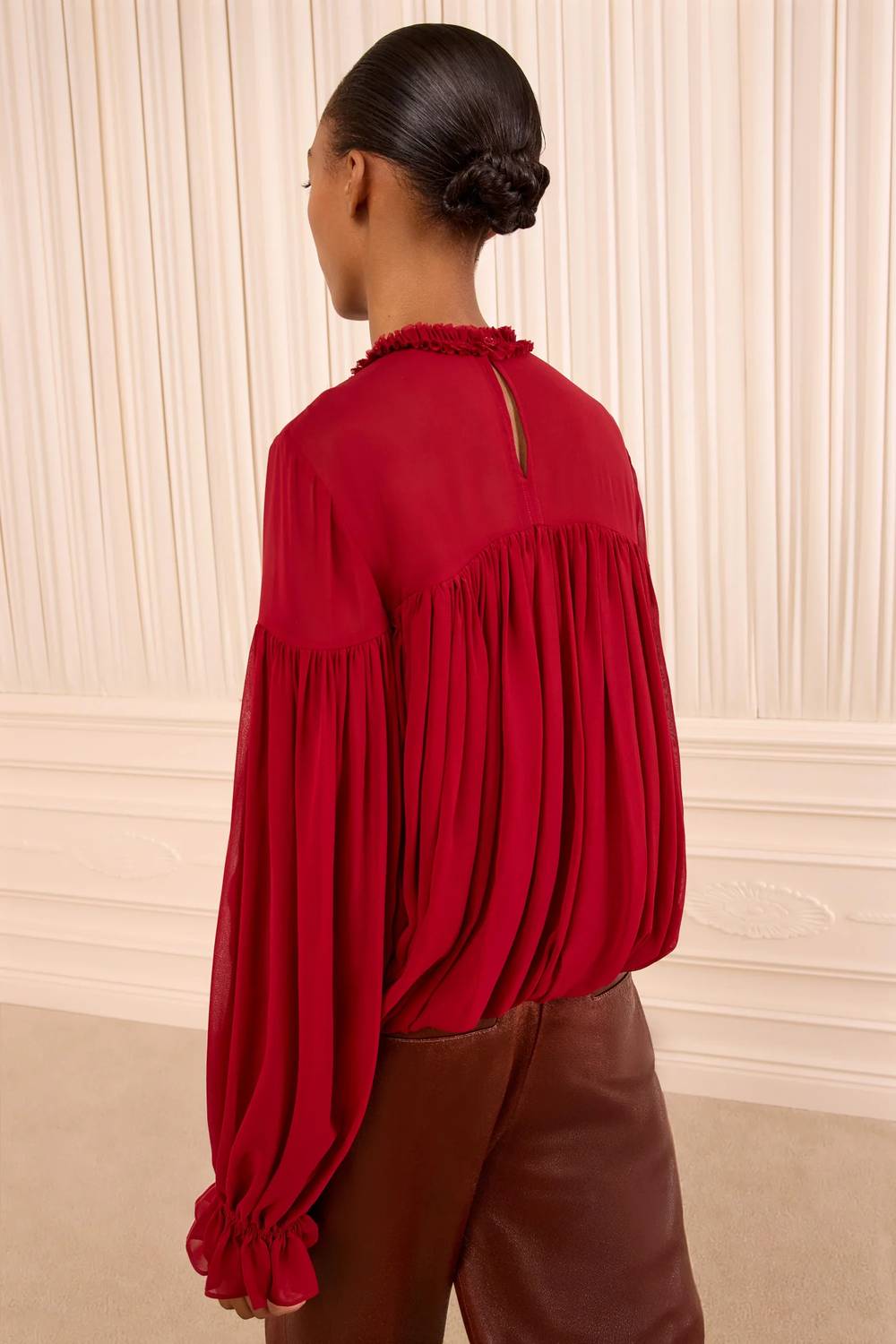 Ulla Johnson - Pearl Silk Chiffon Blouse
