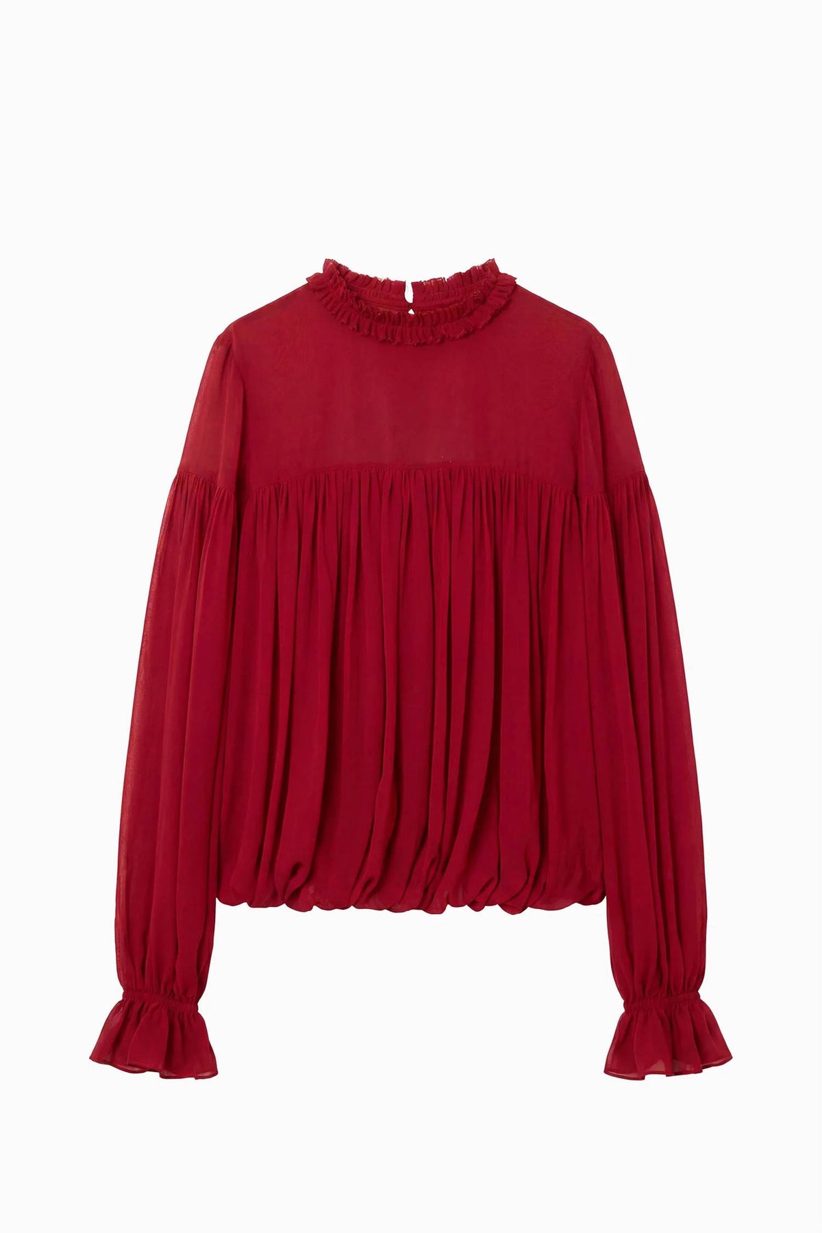 Ulla Johnson - Pearl Silk Chiffon Blouse